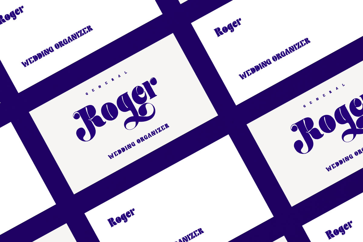 Gloofunky - Elegant Display Font, a Serif Font by Qweera Studio (Photo 9 of 10)