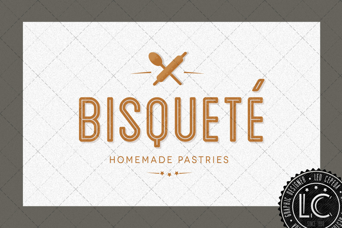 LOGO - Bisqueté, a Branding & Logo Template by Black.dot™ (Photo 1 of 5)