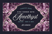 Amethyst Borders - Gemstone Edges, an Object Graphic by Turning Moss (Thumbnail 7 of 8)