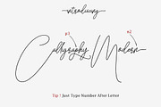 San Francisco, a Script Font by Teweka (Thumbnail 6 of 6)