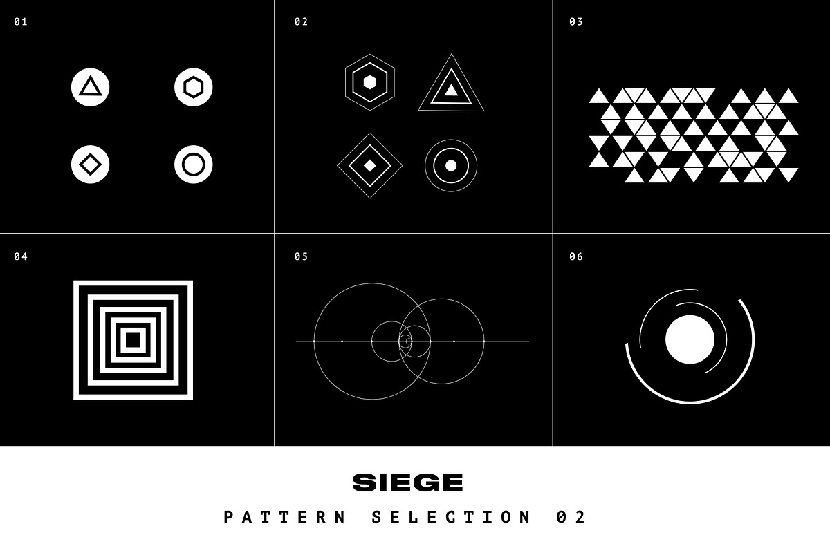 SIEGE - GAMER VECTOR PACK, a Pattern Graphic by GOAT Design Co. (Photo 5 of 7)