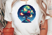 Dreaming Tree Watercolor Clipart, an Illustration by Craft Nest (Thumbnail 5 of 8)