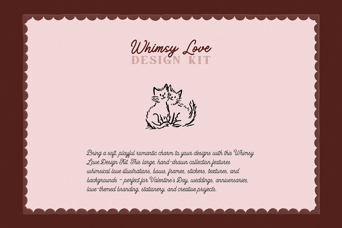 Whimsy Love Design Kit, a Decorative Illustration by PeDe Designs (Photo 7 of 12)
