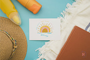 Trendy Summer Sea Salt Sun Artwork, a Graphic by HyeRi (Thumbnail 7 of 8)