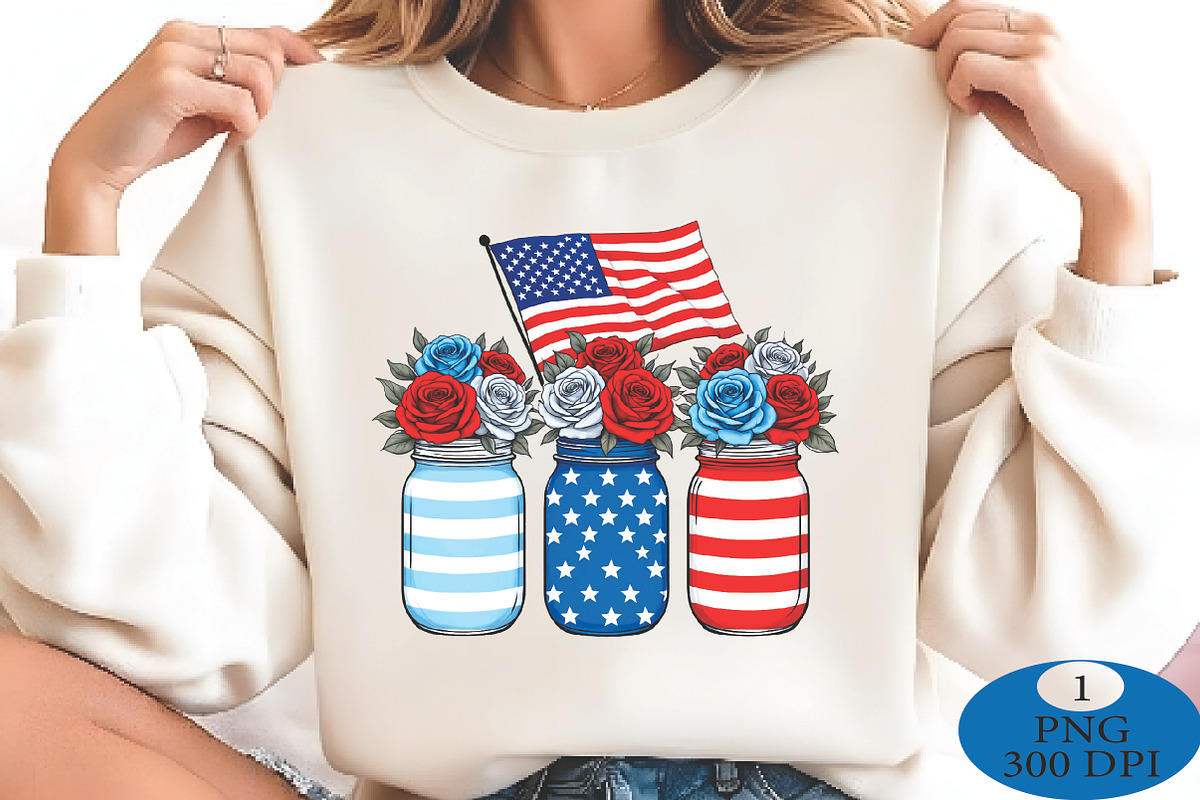4th of July Sublimation, a Seasonal Illustration by Daily.Designs (Photo 2 of 5)