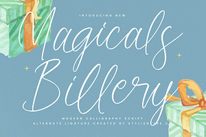 Magicals Billery Modern Calligraphy