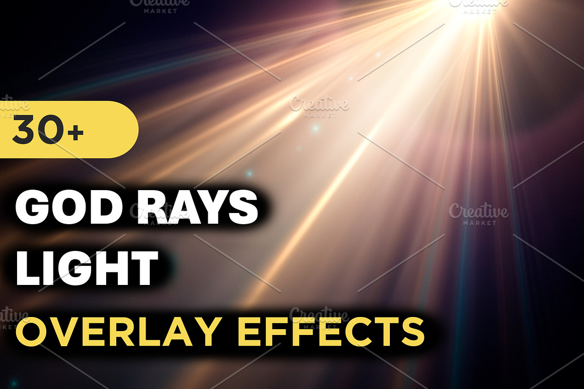30+ God Rays Light Overlay Effects, an Abstract Photo by Mikel Blazgad (Photo 1 of 9)