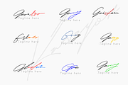 Kaveyore | Signature Script, a Script Font by Mozyen Studio (Thumbnail 4 of 12)
