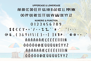 Simple Vacation | Script Font, a Script Font by Scratchones (Thumbnail 7 of 8)