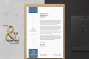 Business Letterhead Word, a Stationery Template by ResumeDevisers (Thumbnail 2 of 8)