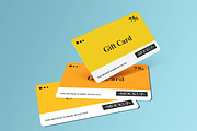 Gift Card Mockup Design, a Print Template by alimran24 (Thumbnail 7 of 33)