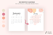 2022 Calendar Template | Canva Edit, a Stationery Template by Bonita Digital Design (Thumbnail 3 of 4)