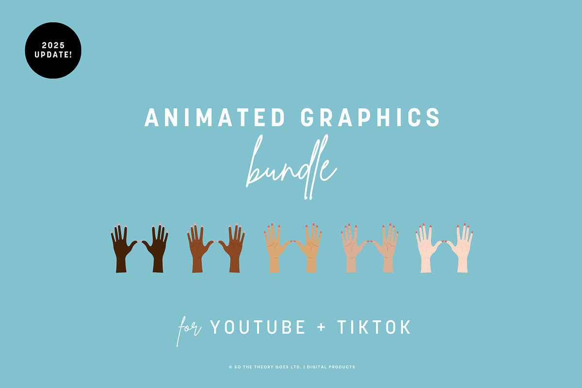 Animated Graphics | BUNDLE, a Graphic by So The Theory Goes (Photo 1 of 5)