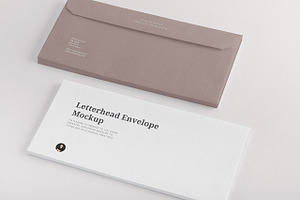 Letterhead Envelope Mockup 02