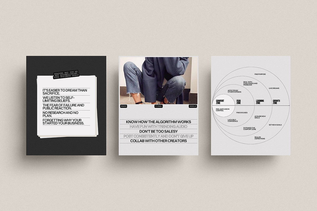 Instagram Coach Canva Template, a Social Media Template by Moscovita Studio (Photo 11 of 12)