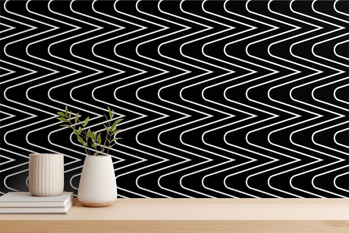 Dark Geometric Lines, a Graphic by MalyskaStudio (Photo 4 of 5)