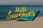Strong Brush, a Script Font by Stripes Studio (Thumbnail 2 of 8)