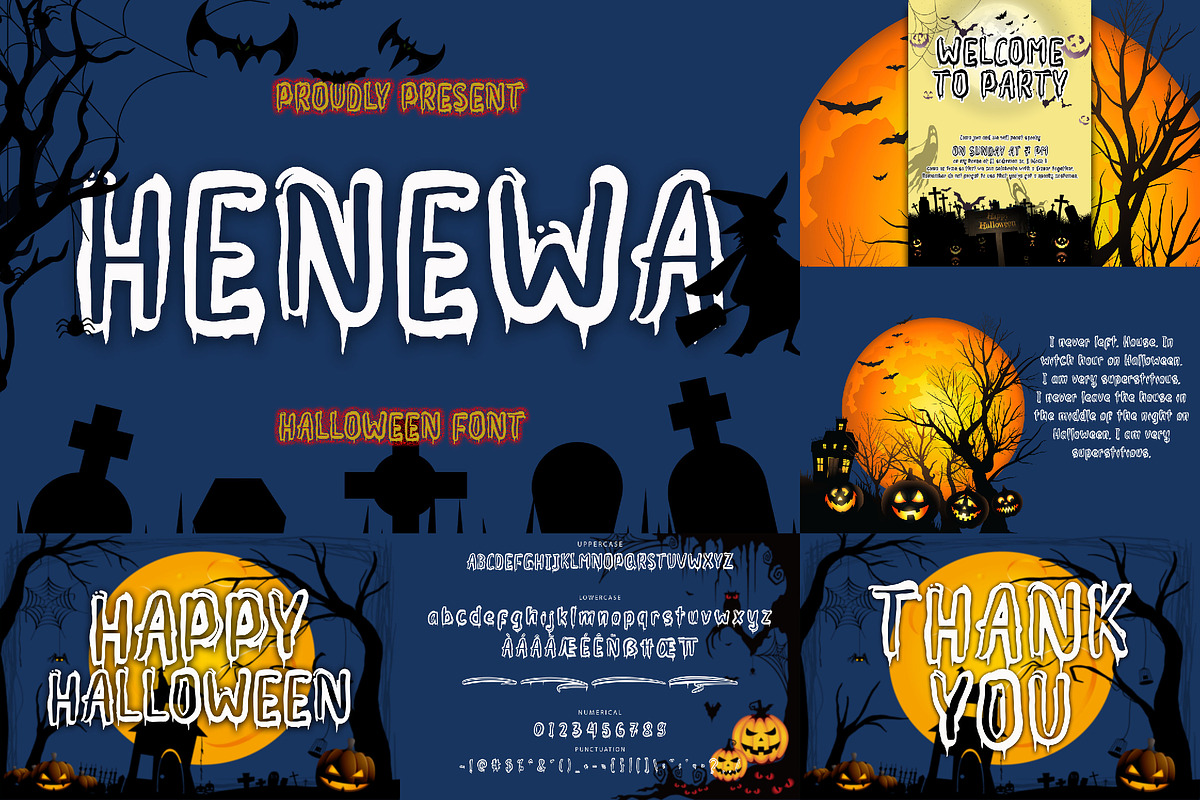 Halloween Font Bundle SALE!!, a Font by NTC Graphic (Photo 4 of 17)