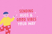 Fanciful persons | Playful font, a Sans Serif Font by JuliaVolkova (Thumbnail 11 of 13)