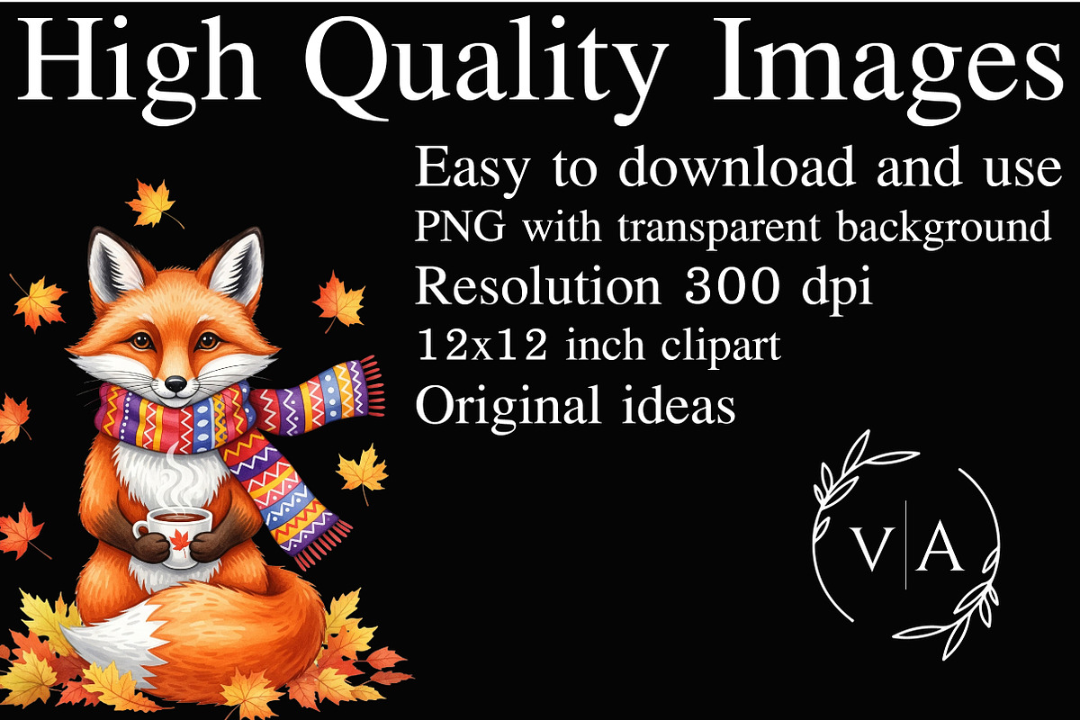 Watercolor Enjoy Autumn Clipart, an Illustration by Craft Nest (Photo 2 of 9)