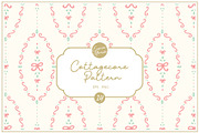 Cottagecore Pattern 14 Dainty Ribbon, a Pattern Graphic by Euonia Meraki (Thumbnail 1 of 17)