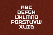 Notched | Sports-Inspired Font, a Font by WhatAboutChris (Thumbnail 3 of 6)