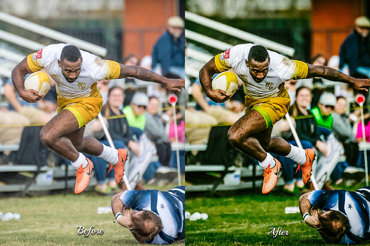 30 Rugby Photoshop Actions | LUTs, an Action Add-On by 3Motional (Photo 3 of 10)