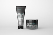 Cosmetics Mockup Set | Tube and Jar, a Cups & Container Mockup by Deeplab (Thumbnail 11 of 16)