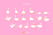 Silly Goose Character Illustrations, an Animal Illustration by Victoruler (Thumbnail 3 of 5)