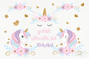Unicorn PNG clipart. Unicorn Face., an Animal Illustration by RivusArt (Thumbnail 2 of 9)