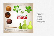 Yerba Mate Design Toolkit., a Brush Add-On by IrinaCzaran (Thumbnail 7 of 7)