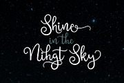 Shining Glory Script Font, a Script Font by LetterJos (Thumbnail 3 of 10)