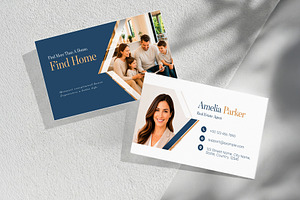 Real Estate Business Card Template, a Business Card Template by WheelieMonkey