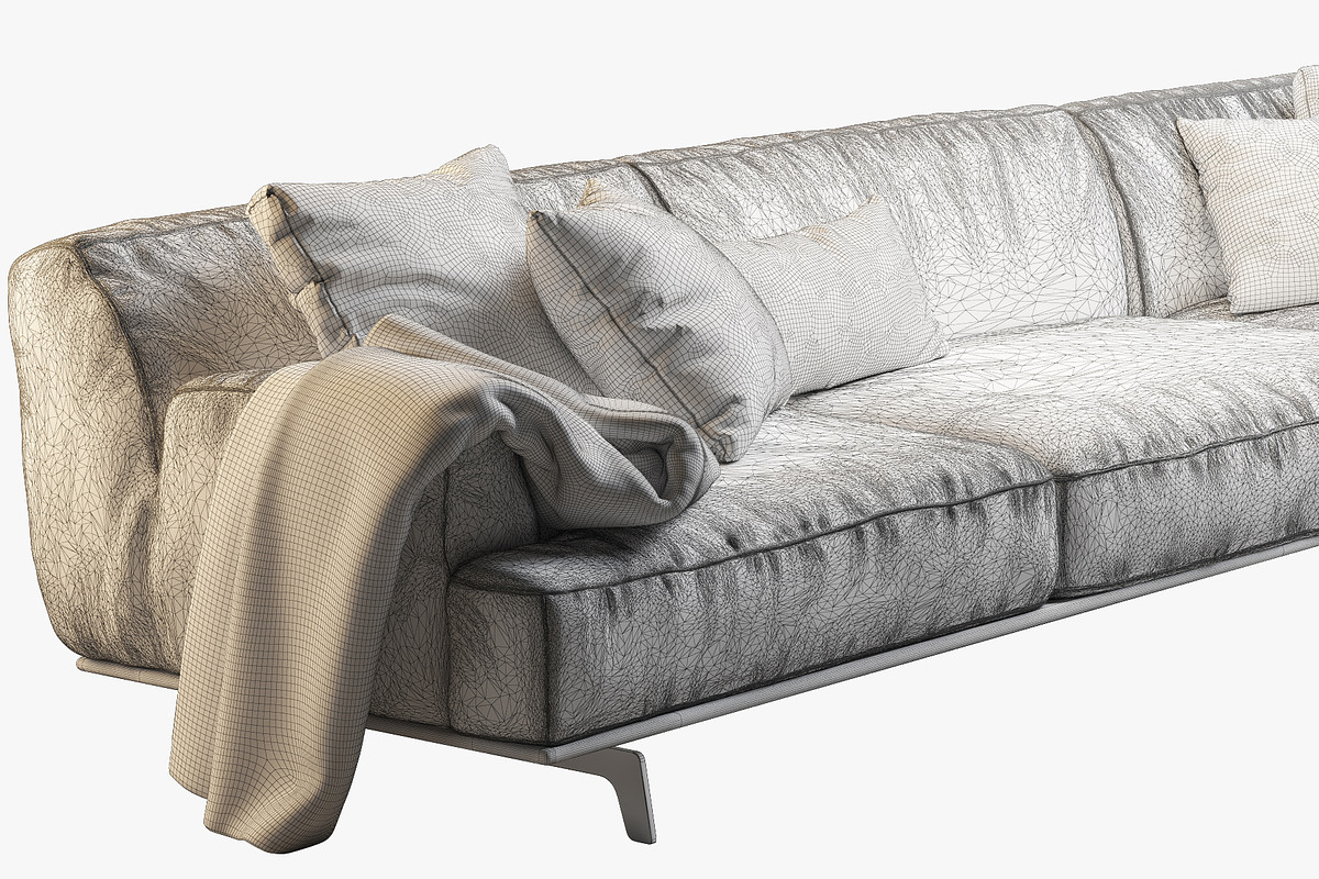 Tribeca sofa 3 3d model, a Furniture 3D Model by 3dmitruk (Photo 10 of 13)