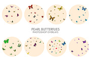 Pearl Butterflies Photoshop Overlays, a Plug-in Add-On by FixThePhoto (Thumbnail 33 of 34)
