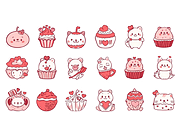 Valentines Day Stickers Pack I PNG, an Object Graphic by S Graphic Studio (Thumbnail 5 of 6)