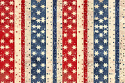 4th of July Vintage Digital Paper, a Texture Graphic by VetalStock (Thumbnail 2 of 16)