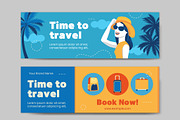 Travel Banner Editable Layout Set, a Templates & Theme by studiogstock (Thumbnail 2 of 3)