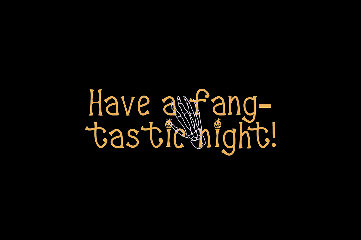 King Witch | Halloween Font, a Handwritten Font by Berdansabersama (Photo 3 of 8)