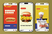 Burger Combo Social Media Story Post, a Social Media Template by MightyDesign (Thumbnail 2 of 6)