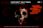 Halftone Textures for Photoshop, a Texture Graphic by BackYard Graphics Co. (Thumbnail 3 of 7)