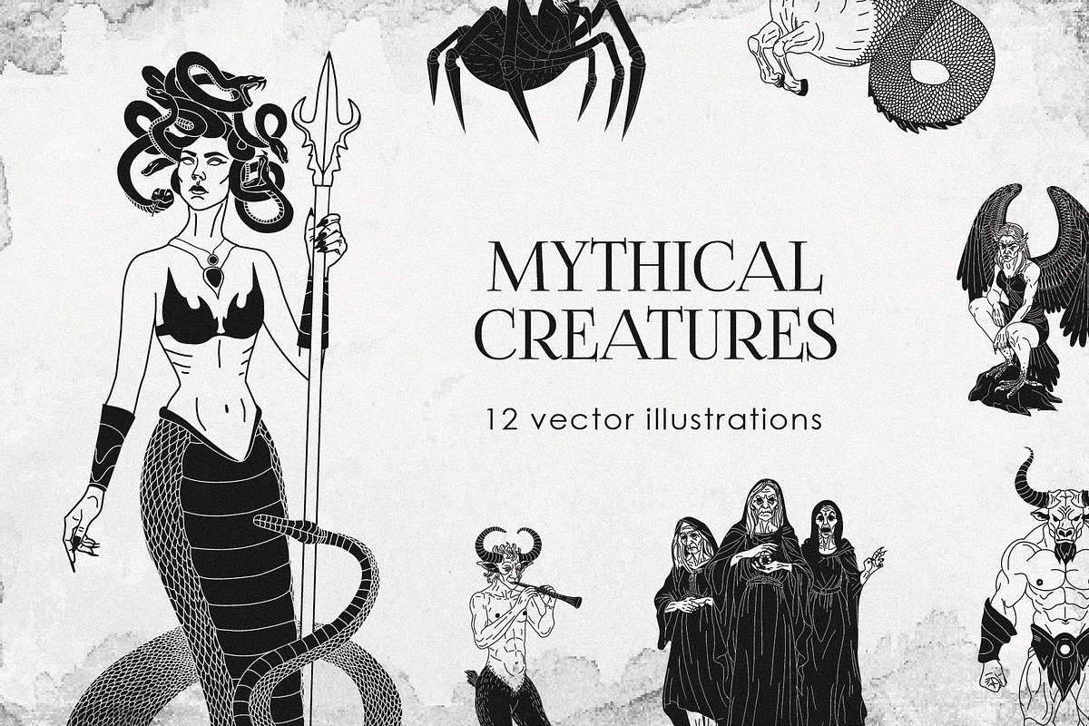 MYTHICAL CREATURES, an Illustration by YuHusar (Photo 1 of 11)
