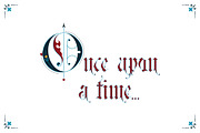 Gothic ornamental alphabet, a Blackletter Font by Imperator_Kot (Thumbnail 5 of 5)