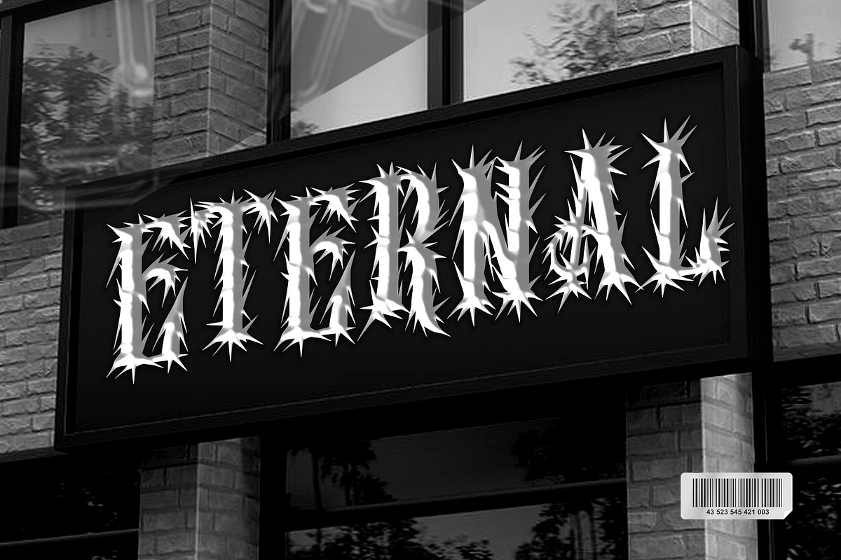 Salvators Metal Display Font, a Blackletter Font by dansdesign (Photo 8 of 12)