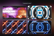 Liquid Glass UI - 12 JPG Backgrounds, a Background Graphic by Photocreo Michal Bednarek (Thumbnail 4 of 6)