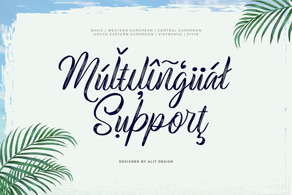 White Monkey, a Script Font by alit design (Photo 11 of 15)