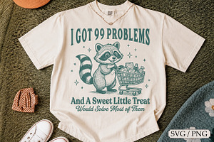 I Got 99 Problems Cute Little SVG, an Animal Illustration by Libby Wishes