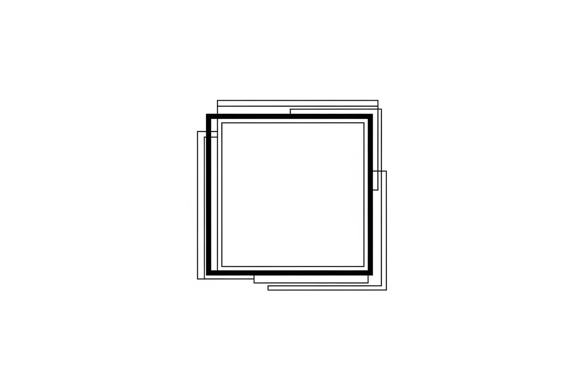 Modern Square Frame SVG Bundle, an Illustration by Creativeshirt (Photo 13 of 31)