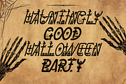 Halloween Decorative Font, a Sans Serif Font by 177Studio (Thumbnail 3 of 8)