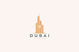 Abstract Skyscraper Palm Tree Logo, a Branding & Logo Template by Signatoro